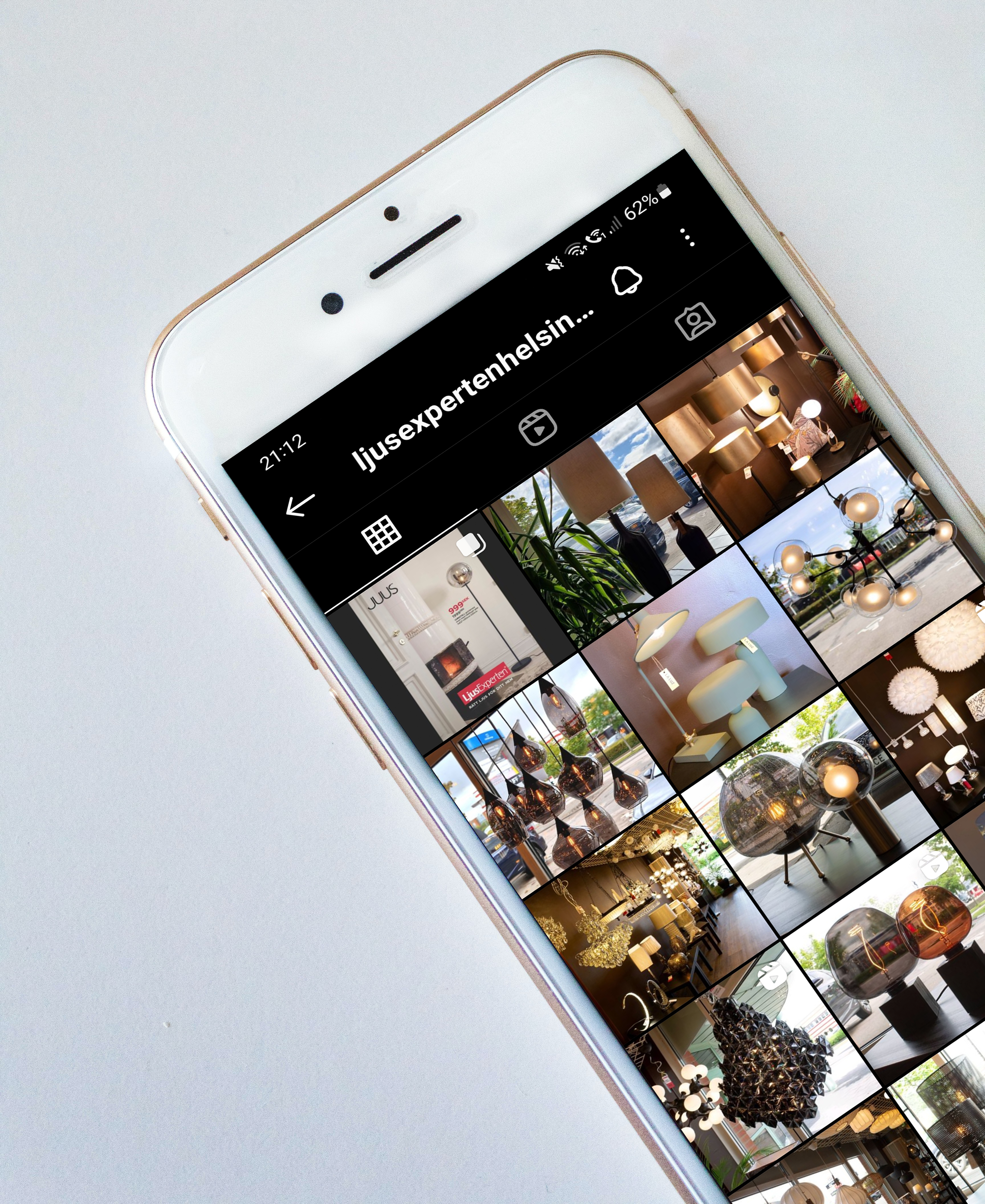 LjusExperten Helsingborgs Instagram